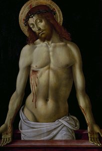 Christ in Pieta by Pietro Perugino