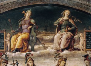 Fortitude and Temperance (detail)