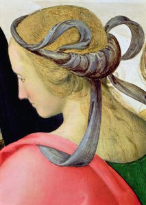 Marriage of the Virgin (detail) by Pietro Perugino