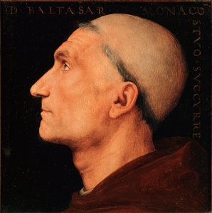 Portrait of Don Baldassarre di Antonio di Angelo by Pietro Perugino