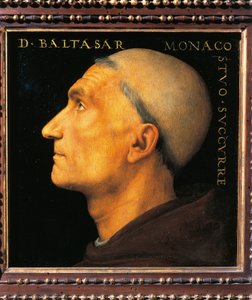 Portrait of Monk Balthazar of Vallombrosa Abbey