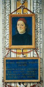 Self portrait and title block