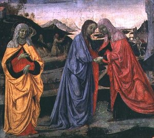 The Visitation by Pietro Perugino