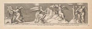 Four Angels (History of Emperor Constantine) by Pietro Sante Bartoli