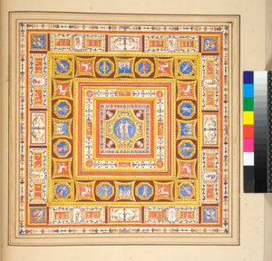 Design for a ceiling fresco