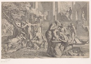 Achilles Immersed in the Water of the Styx