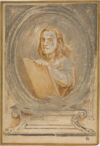 Portrait of Pietro Testa by Pietro Testa