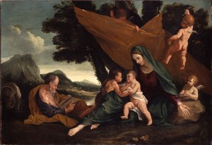 The Rest on the Flight Into Egypt by Pietro Testa