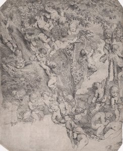 The Garden of Venus (detail) by Pietro Testa