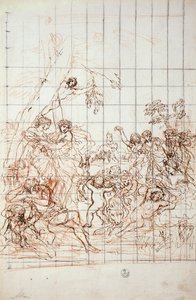Study for the Golden Age fresco by Pietro da Cortona
