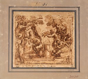 Study for the Offer to Pan by Pietro da Cortona