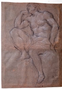 Young Man, Study by Pietro da Cortona