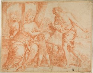 Infant Oedipus Brought Home by Shepherd
