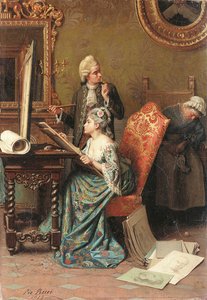 The painting lesson