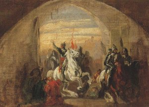 Boleslaw I Chrobry Entering Conquered Kiev