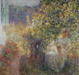 Mother and Son in the Garden