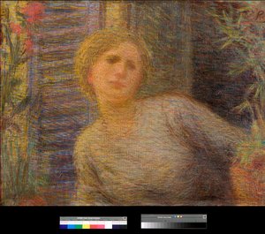 The Girl at the Window by Plinio Nomellini