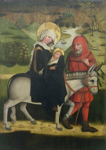 Flight Into Egypt by Polish School