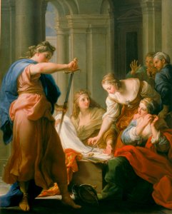 Achilles at the Court of Lycomedes by Pompeo Girolamo Batoni