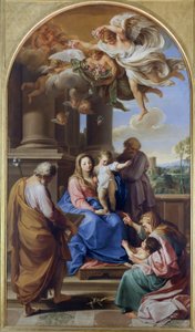 Madonna and Child with Saints Joseph, Zacharias and Elisabeth and the Infant Saint John