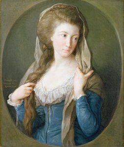 Portrait of a Woman, traditionally identified as Margaret Stuart, Lady Hippisley