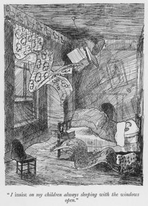 I insist on my children always sleeping with the windows open by Pont