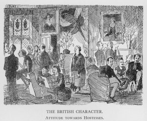The British Character, Attitude towards Hostesses by Pont