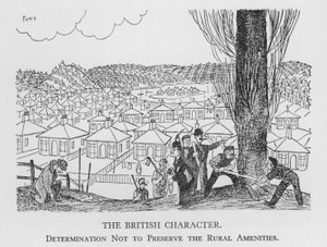 The British Character, Determination Not to Preserve the Rural Amenities by Pont