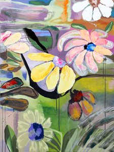 Vibrant Abstract Flowers