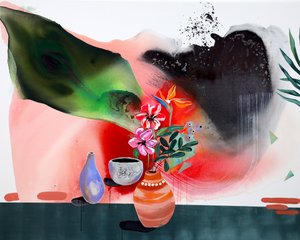 Vibrant Tropical Still Life
