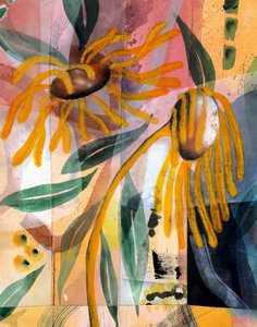 Vibrant Yellow Botanicals