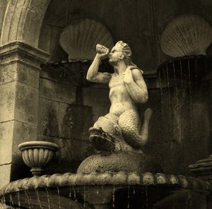 Triton Fountain, Sanctuary of Our Lady of Remedies, Lamego, Portugal 1738