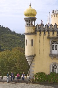View of a domed turret