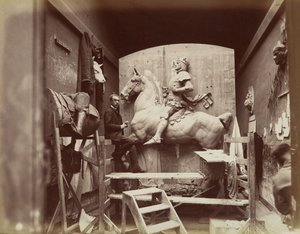 Emmanuel Frémiet, 1880s-90s by Possibly by Edmond Bénard