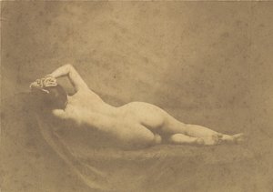 Nude by Possibly by Eugène Durieu.