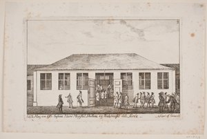 Frederik V Visits the Stables and Riding House at Sorø Academy by Poul Isac Grønvold