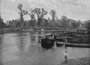 Hampton Court Palace, c. 1896