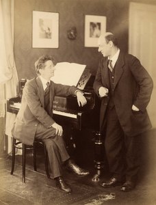 Alexander Zemlinsky and Arnold Schönberg in Prague