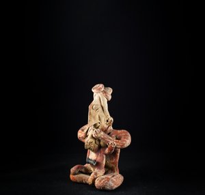 Female Statuette / Mexican Art, Nayarit by Precolombian Precolombian