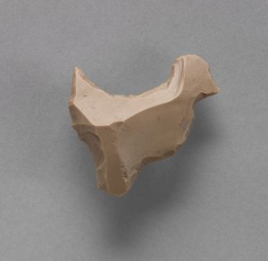 Flint in the Form of a Bird by Predynastic Period Egyptian