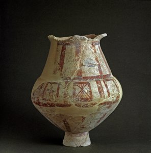 Etruscan Civilization: Terracotta Vase from the Necropolis of Mattonara