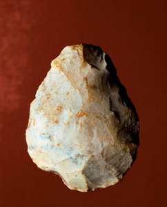 Prehistory: Lithic Manufacture Biface of Micoquian Type