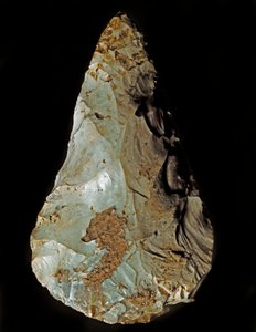 Lithic Manufacture Biface of Micoquian Type