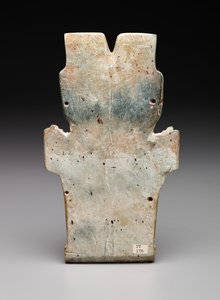 Reverse of an Anthropomorphic Plaque, Possibly the Fire Serpent