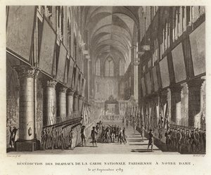 Blessing of the Flags by the Paris National Guard
