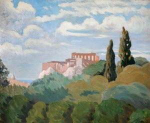 Sunrise On The Parthenon, Athens