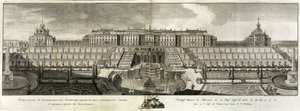 View of the Great Palace in Peterhof