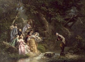A Hazardous Crossing by Prudent Louis Leray