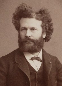 Portrait of Camille Flammarion 1842-1925, 1884
