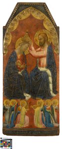 The Coronation of the Virgin by Puccio di Simone